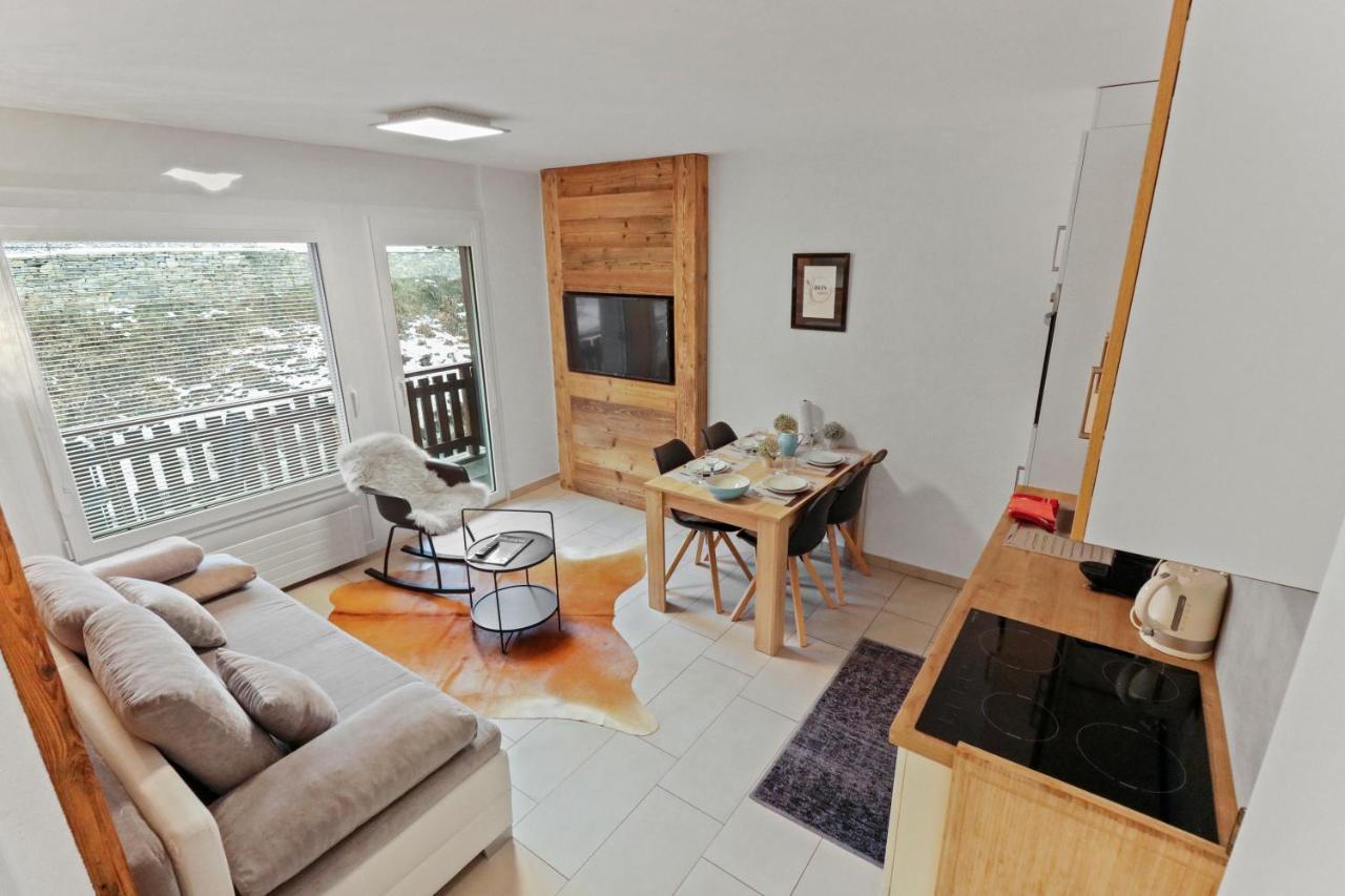 Appartement En Plein Centre De Crans Montana Kültér fotó