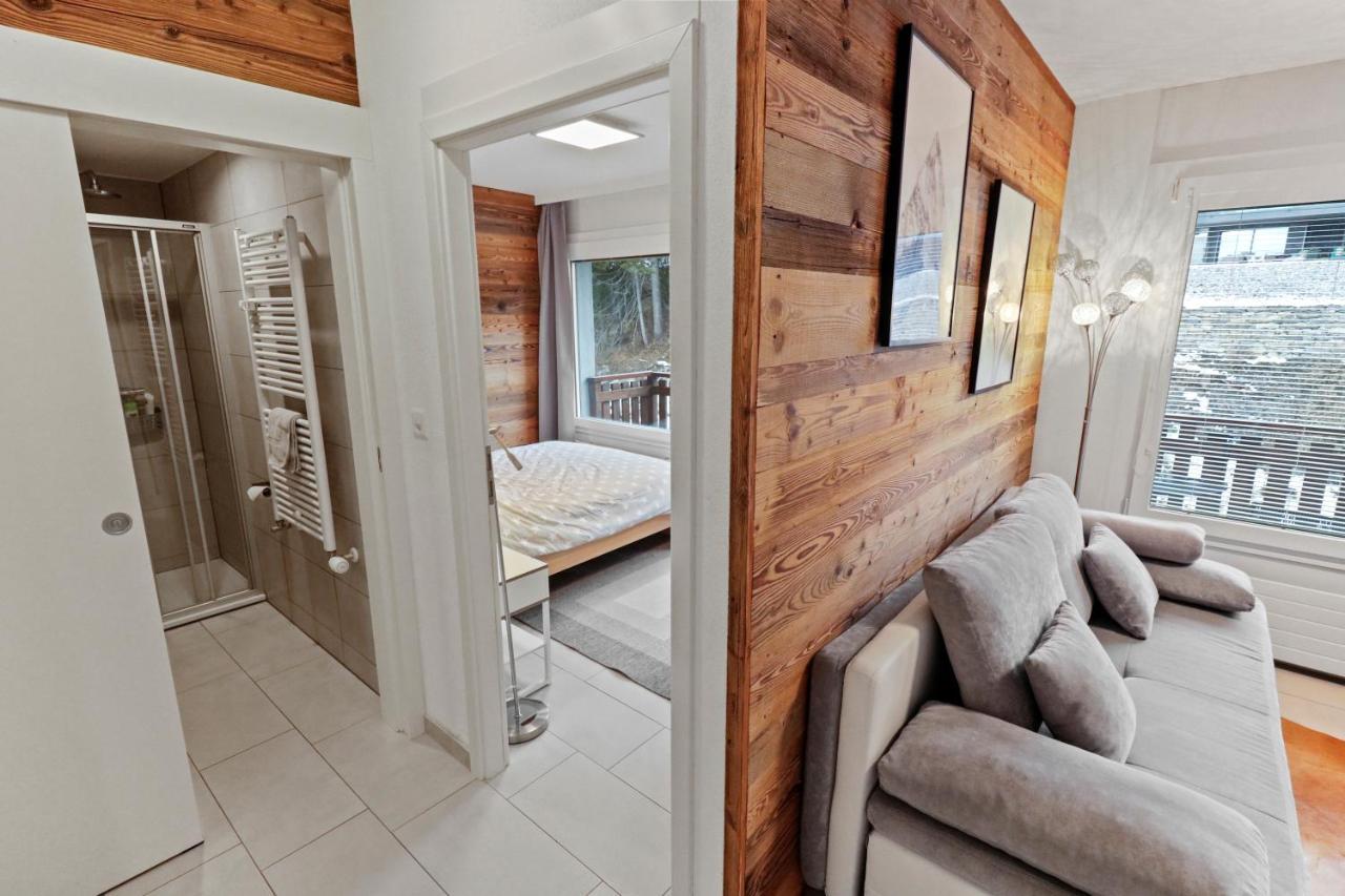Appartement En Plein Centre De Crans Montana Kültér fotó