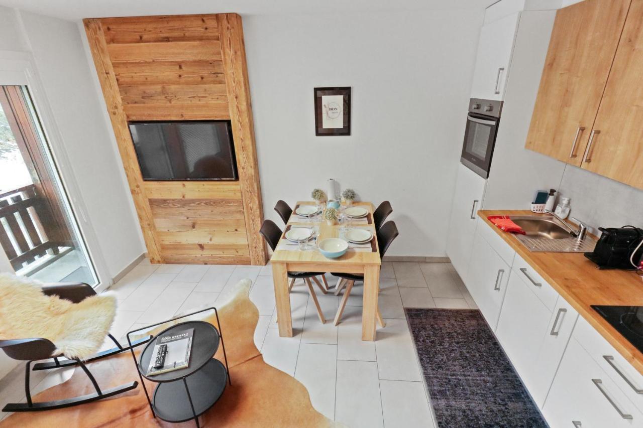 Appartement En Plein Centre De Crans Montana Kültér fotó