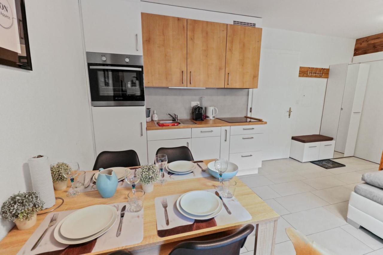 Appartement En Plein Centre De Crans Montana Kültér fotó